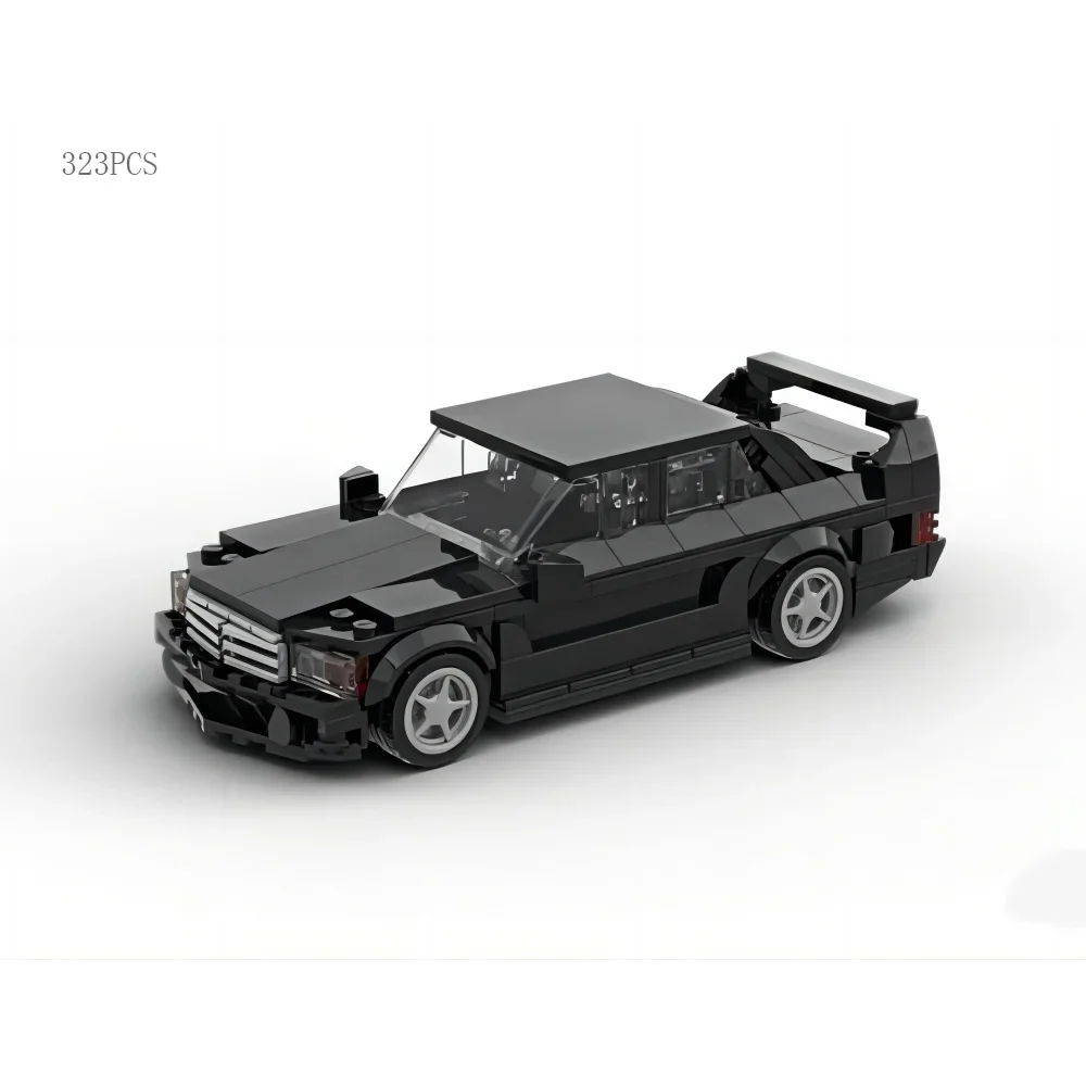 323PCS MOC Speed Champions Super SportsCar City Car Model Building Blocks Technology Bricks DIY Creative Assembly Kids Toys Gift