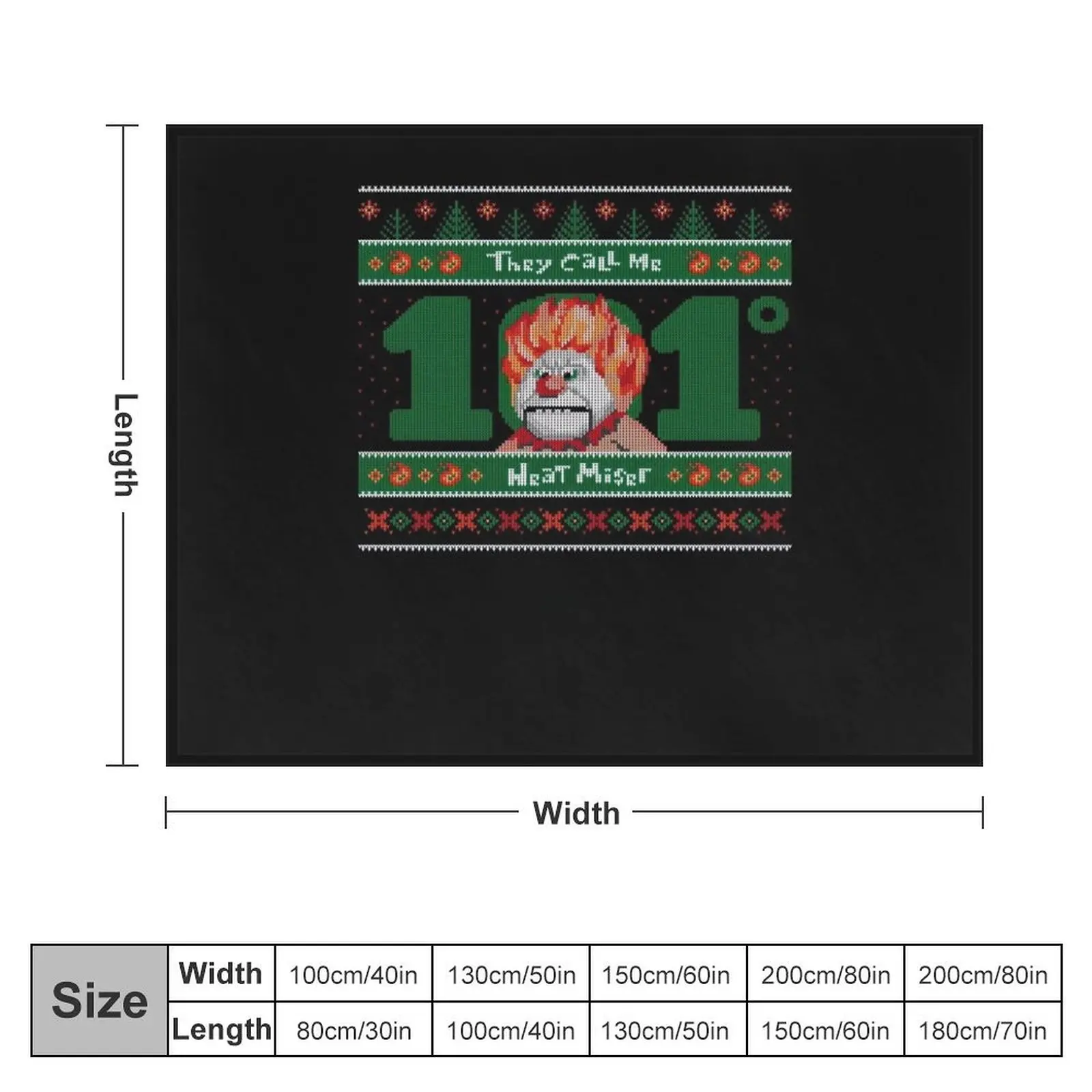 Heat Miser Throw Blanket Camping Bed Blankets