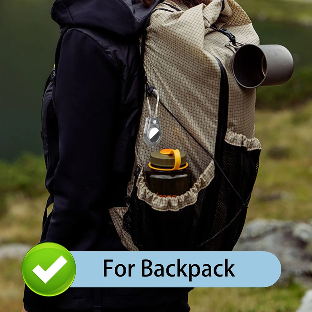 حافظة من Apple AirTag مزودة بنظام قفل مفتاح Allen ، حافظة واقية ضد الضياع ، حقائب ، حقيبة ظهر ، مفاتيح ، حيوانات أليفة ، قفل علامة هوائية