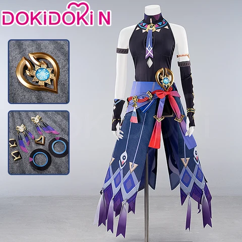Женский костюм Ситлали для косплея Genshin Impact DokiDoki-R