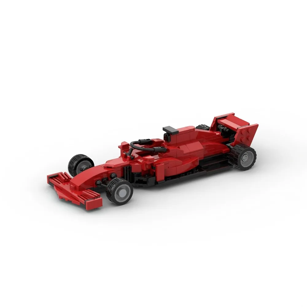 

MOC 260 шт. SF1000 Formula Racing Строительные блоки Скорость сборки ​ ​ Чемпион Трек Классический автомобиль Кирпичные игрушки Праздничный подарок