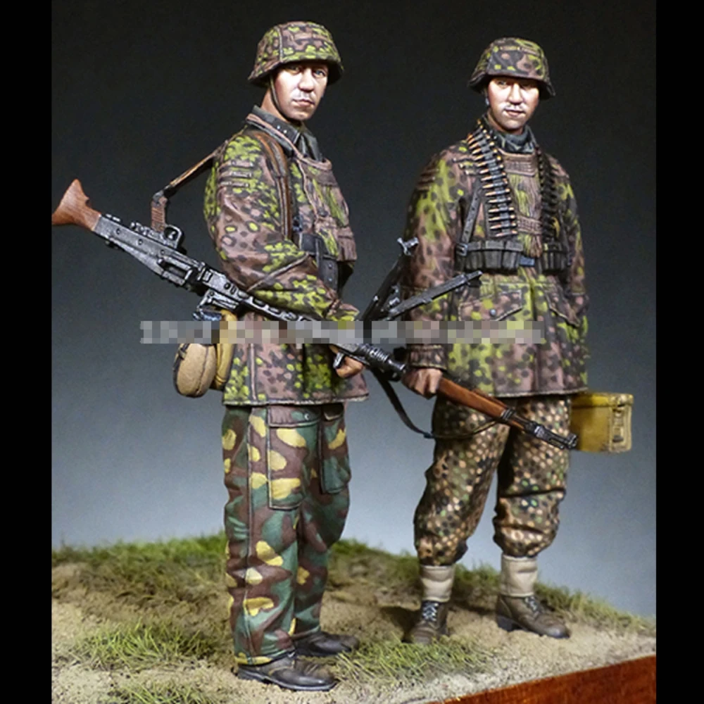 1/35 Resin figure unpainted model Kit, military subject matter, German soldier, unassembled and unpainted GK, 776R