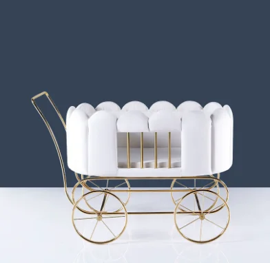Factory Direct Metal European American Style Cradle Coax Baby Artifact Rocking Chair Fashion Rocking Multifunctional Mobile