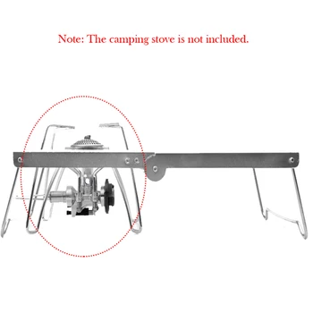 캠핑 테이블 열 차폐 가스 스토브 스탠드, 캠핑 스토브 액세서리, 접이식 홀더, SOTO ST-310, ST330, CB-JCB, TRB250 버너