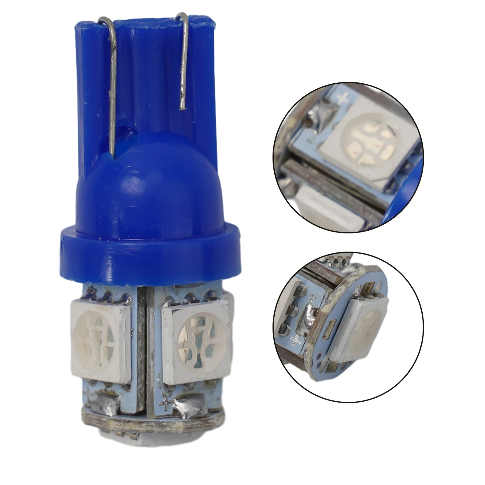 

1 шт. автомобильная светодиодная лампа 5050 5SMD для подсветки номерного знака, 12В, клиновидная, для габаритных огней и сигнальных ламп