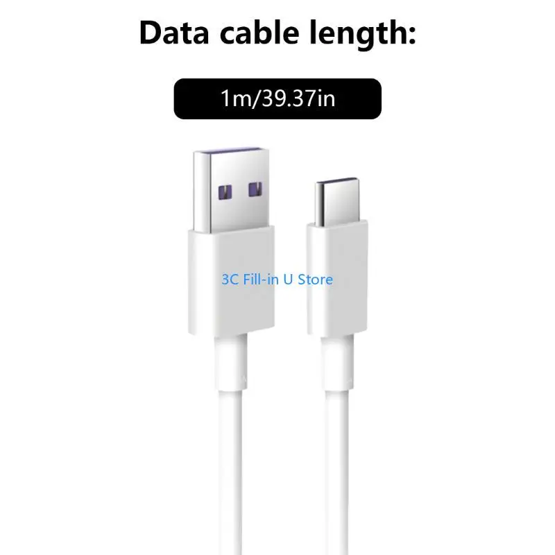 G8TA شحن الكابلات السريع سلك 5A الحالي الذكور USB إلى خط الموصل من النوع C