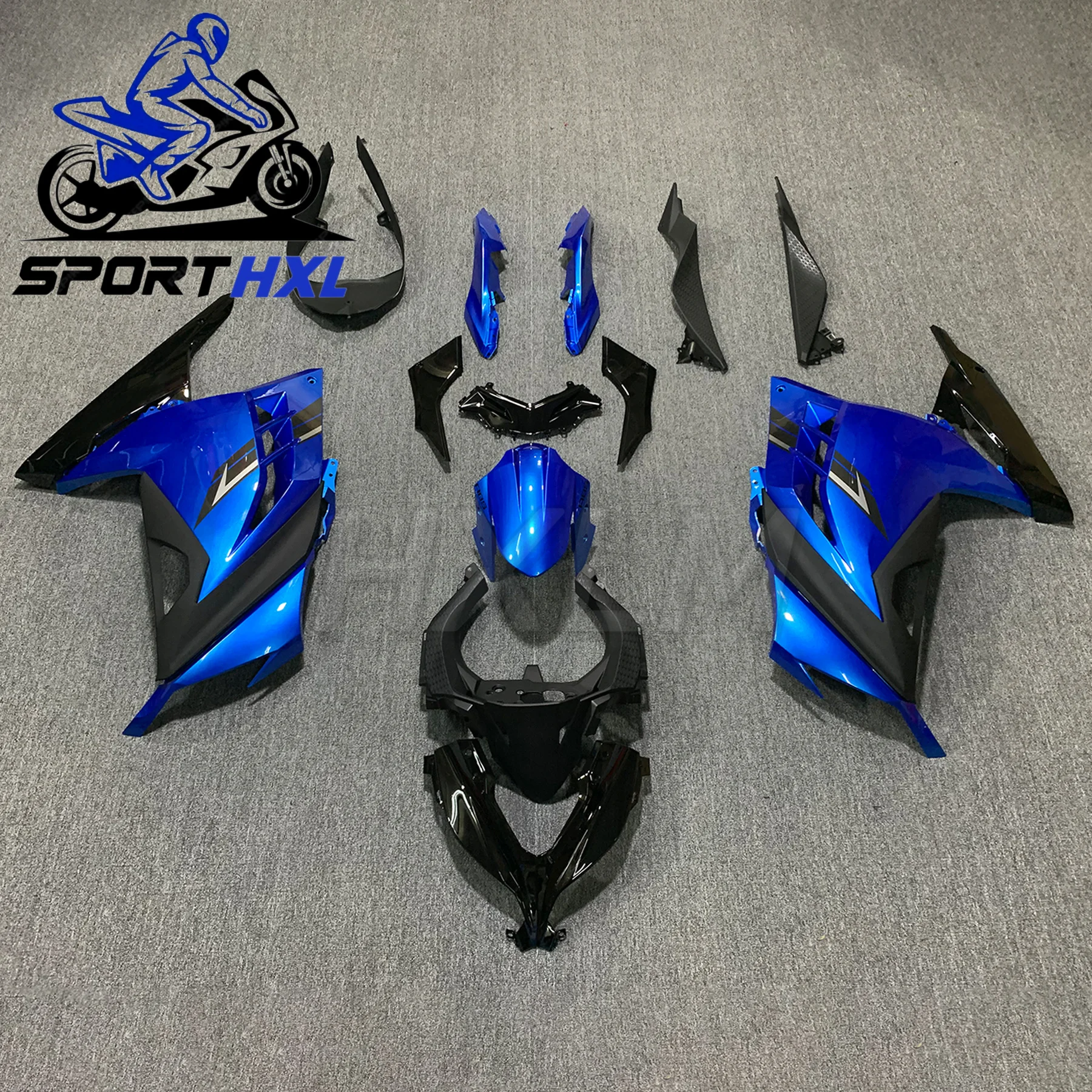 

Steady Full fairing kit For Kawasaki Ninja250R Ninja300 2013-2017 Motorcycle Bodywork fairing kit Fairing kit ABS Molded