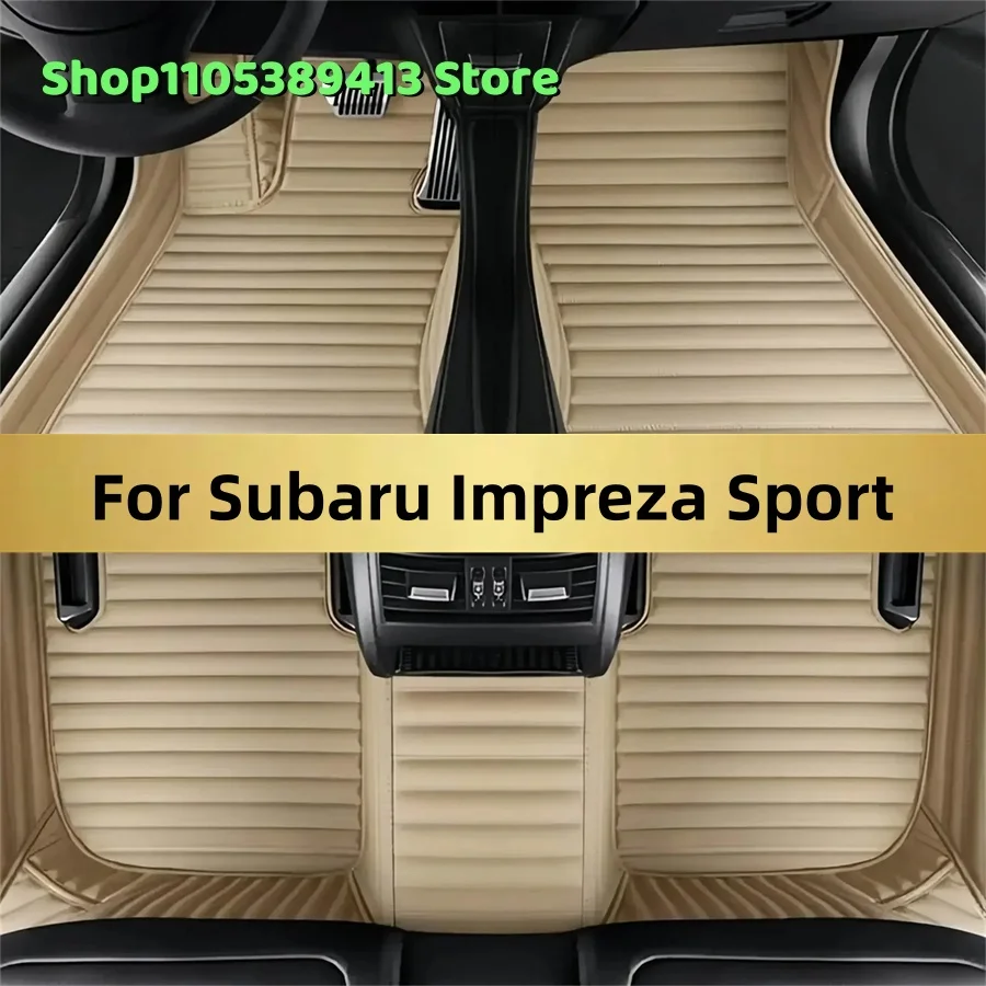 

Artificial Leather Custom Car Floor Mats For Subaru Impreza Sport 2024 2025 2026 2027 2028 Car Mat Accessories Mats Carpets Auto