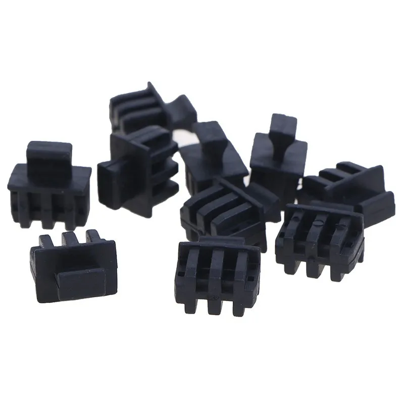 Anti Dust Cover Cap Protector Plug 10pcs SFP Protective Cover SFP Fiber Module Covers Dust Cap Cage Dust Plug