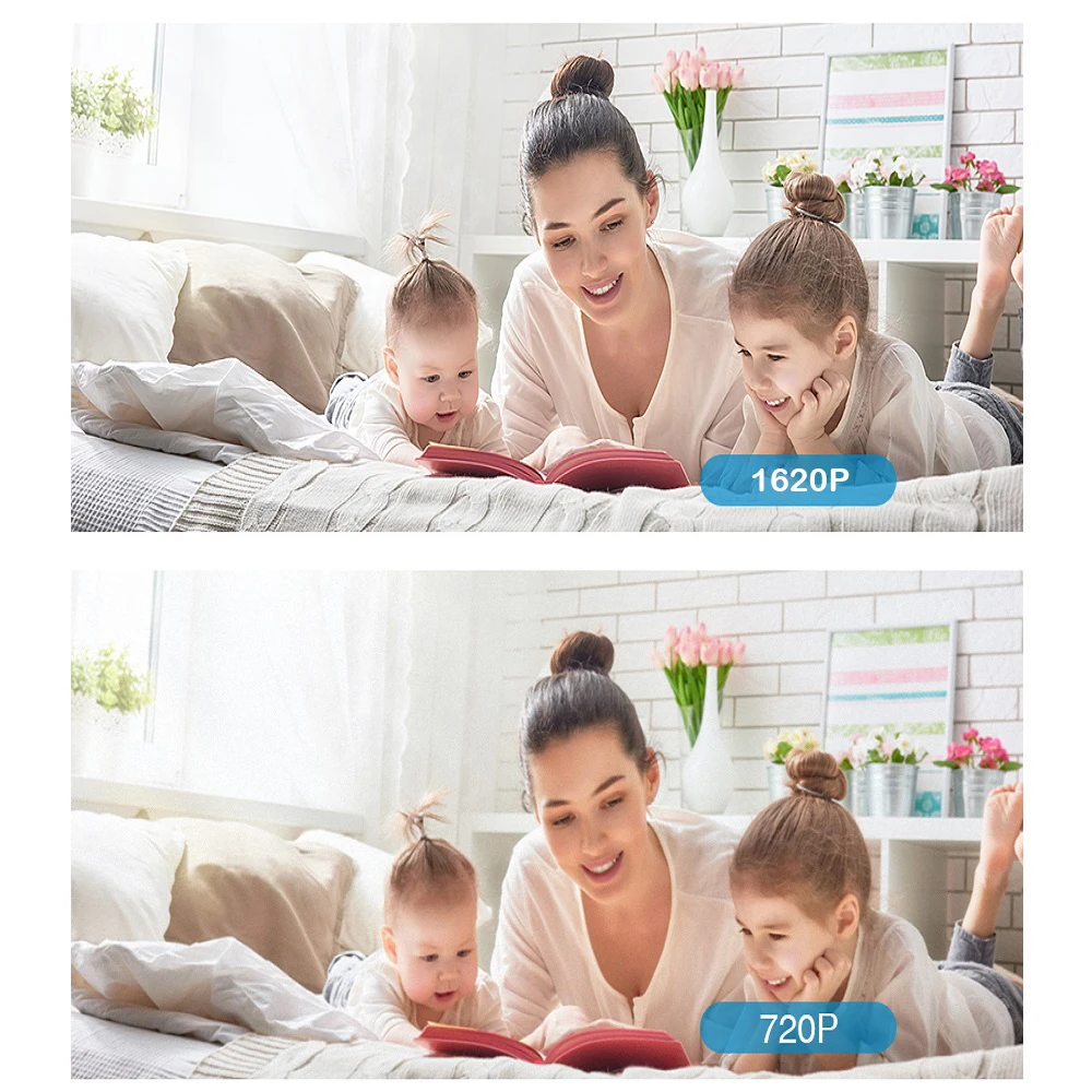 1620P Indoor IP Wifi Camera YCC365 Plus Video Surveillance Wireless Smart Home Auto Tracking Night Vision CCTV Security Camera