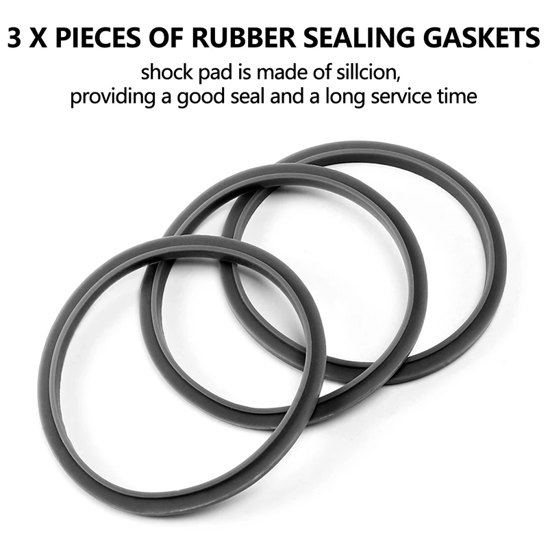 Juicer Replacement Parts For Nutribullet 600W 900W Extractor Blade,Rubber Sealing Gasket,Shock Pad,Motor Top Base Gear