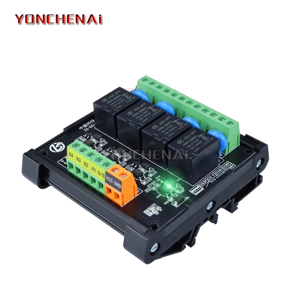 NPN PNP Universal PLC DC Output Signal Amplifier Board Relay Module 24V5A RT-P 2/4/6/8/16 Channels Control Module