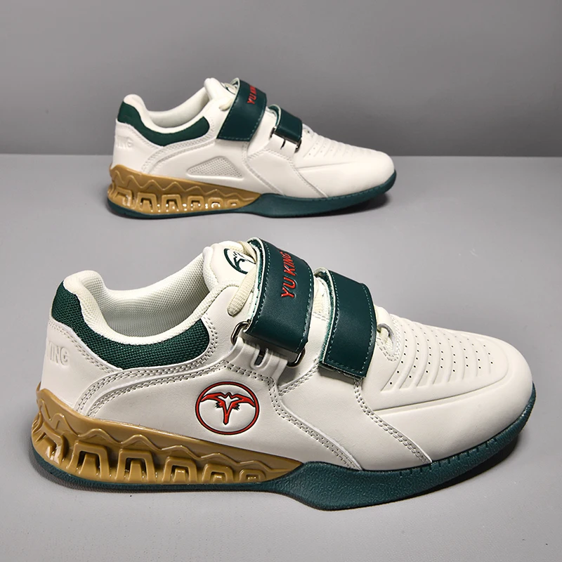 Chaussures d'haltérophilie basses pour hommes, idéales pour les squats et les soulevés de terre, parfaites pour les jeunes professionnels._voghion.com