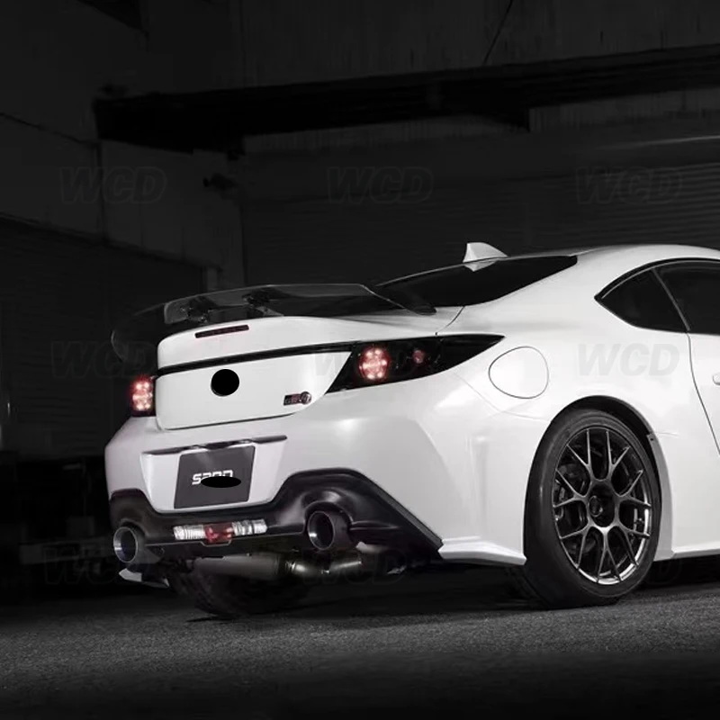 2022 New GR86 BRZ ZD8 Sard style Carbon Fiber Rear Spoiler Swan Neck Wing Spoiler