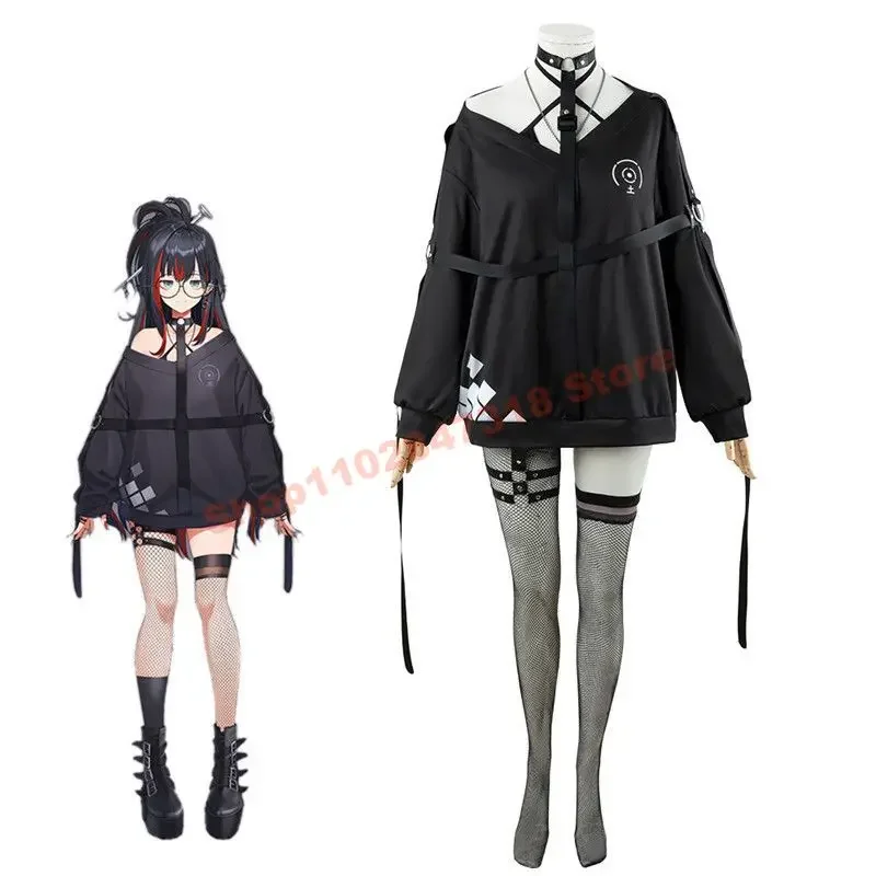 Nijisanji vtuber Mica Melaka cosplay costume Indonesia ID virtual YouTubers anime clothing