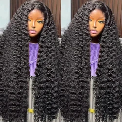 hd lace wig 13x6 human hair Deep Wave curly wigs lace frontal wigs for women choice Pre plucked glueless brazilian wigs on sale