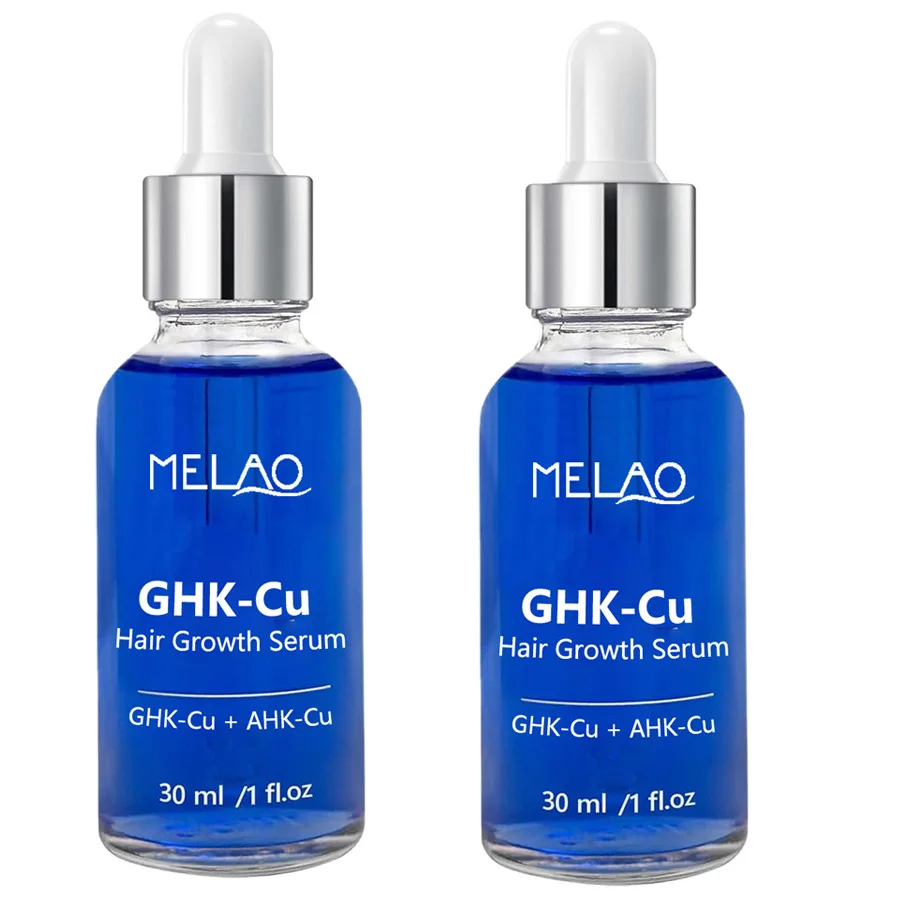 

Сыворотка для волос с пептидами меди GHK-Cu: увлажняющее средство для кожи головы, улучшенное средство для роста волос, укрепление корней, масло для волос