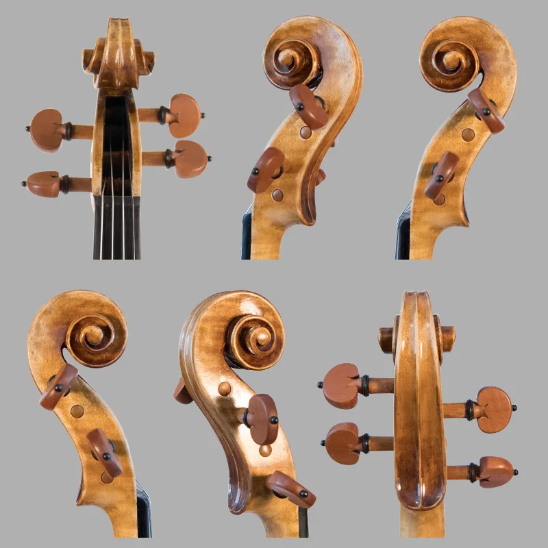 Guarneri King 1735 Le Roi Reproduce High Level European Spruce Custom Handmade Violin 4/4