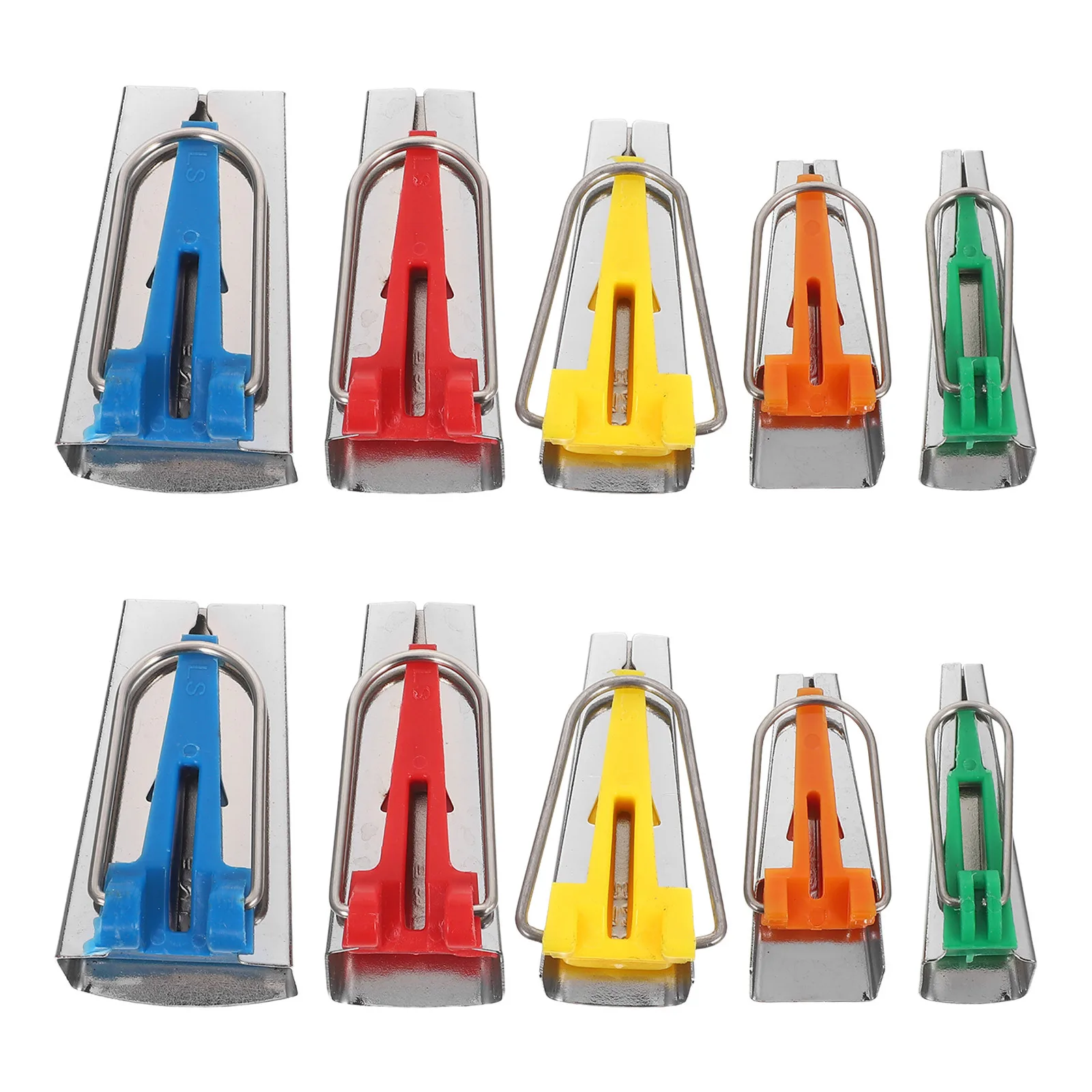 

10Pcs Bias Binding Tool Kit Professional Fabric Hemmer for Dressmaking Belt Making Sewing Notions Quilting Accessories DIY