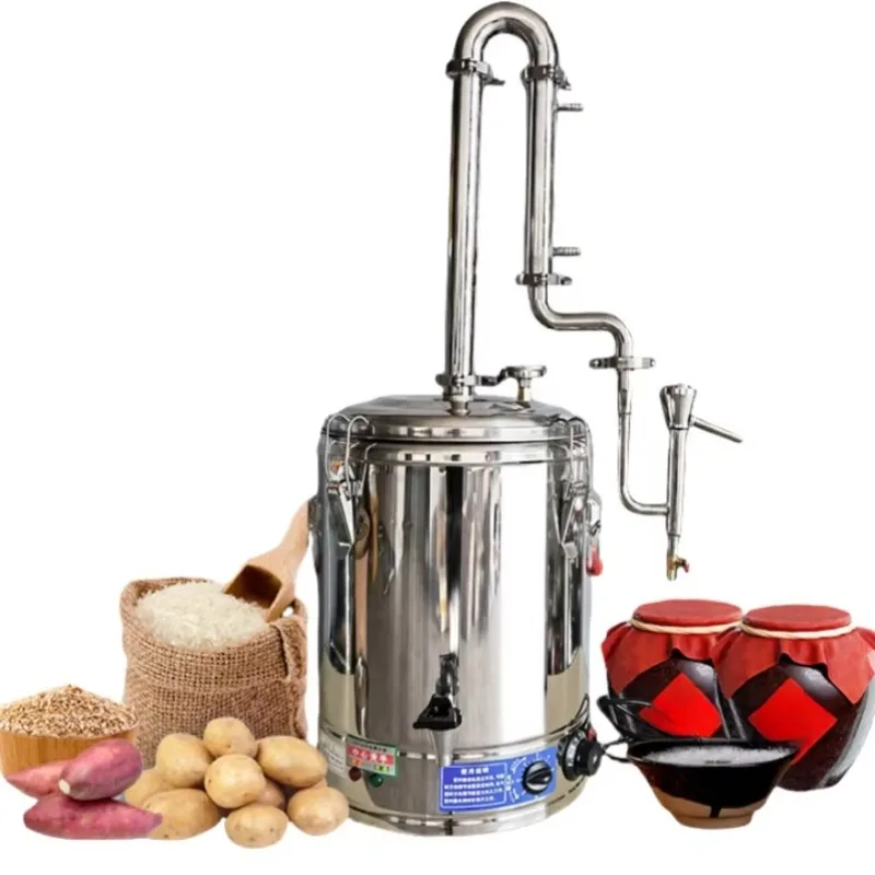 

Home Use Restaurant Grade Moonshine Maker Custom Alcohol Distiller With Stainless Steel Construction