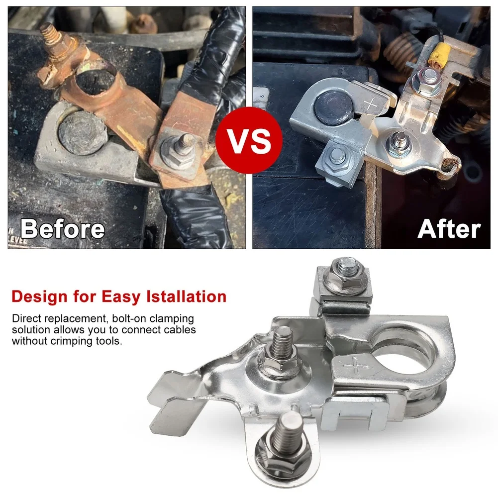 

Secure Stud Post Battery Terminals for Ford For F150 2010 2017 For Edge 2011 2019 For Explorer 2011 2018 Easy DIY Install