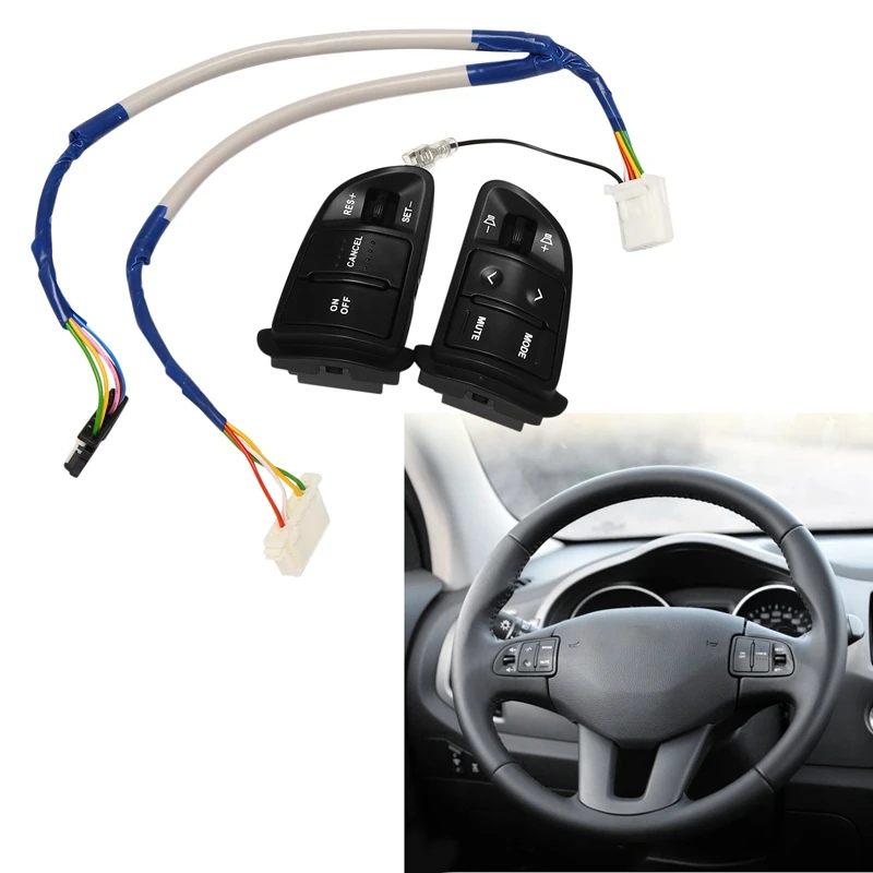 

Steering Wheel Button Audio Channel and Constant Speed Cruise Control Button Volume Switch for KIA Sportage
