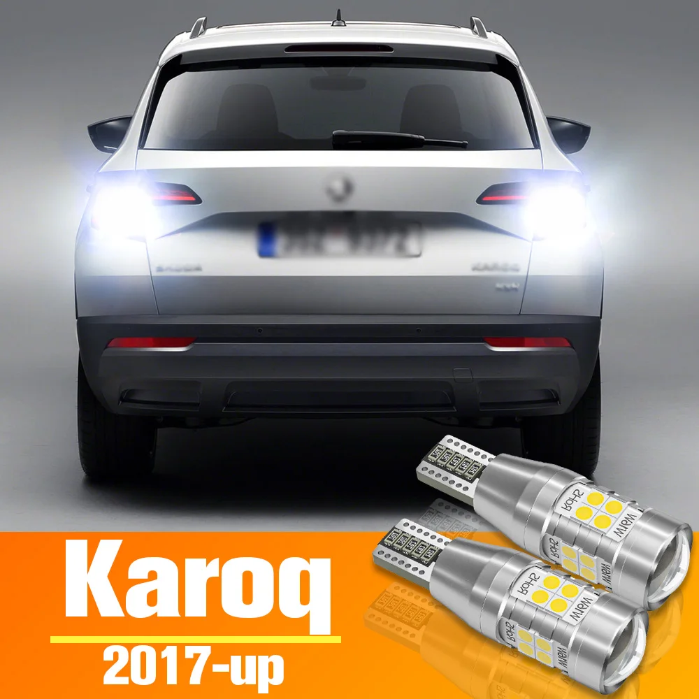 

2pcs LED Reverse Light Backup Bulb Accessories For Skoda Karoq 2017 2018 2019 2020