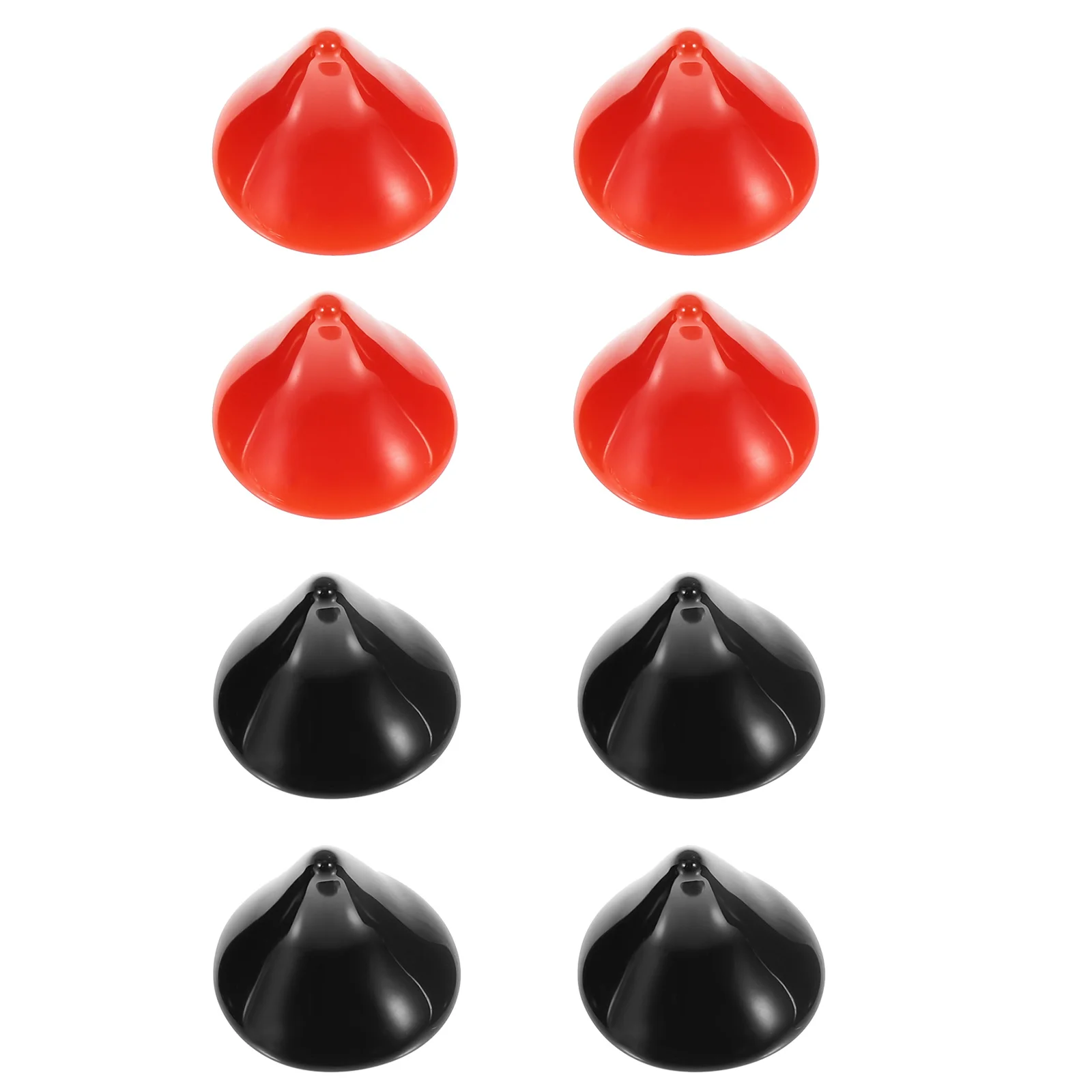 

8pcs Motorcycle Evil Horns Decorations Durable Lightweight Accessories For Car Bike Helmets Shiny Decals Riding Gear