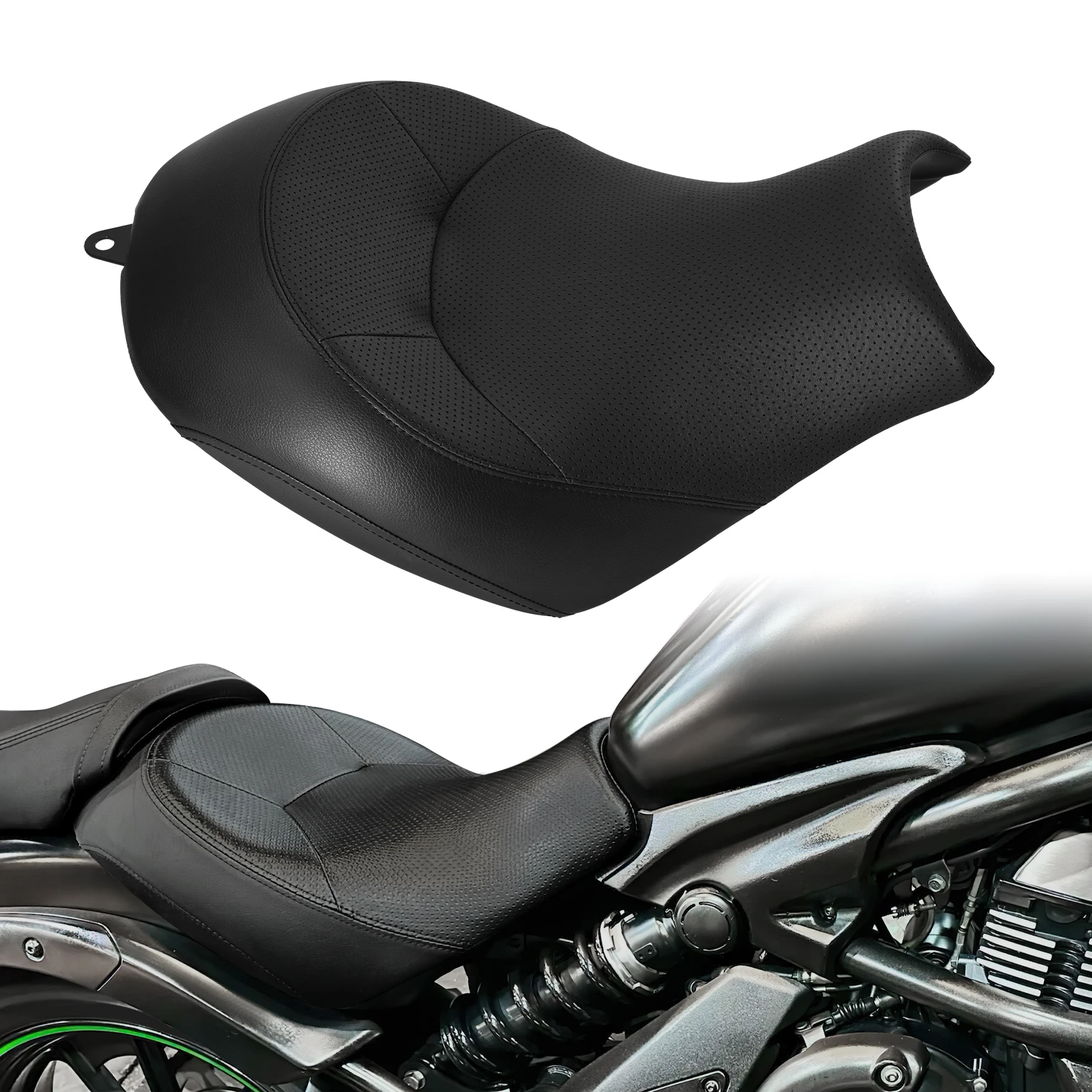 

Replacement Front Driver Rider Seat Fit For Kawasaki VULCAN S VN650 2015-2024 Motorcycle Rider Seat Cushion