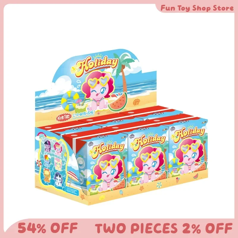 

Genuine New Pony Long Holiday Series Blind Box Collection Model Mysterious Box Desktop Decoration Cute Cartoon Girl Gift Toy