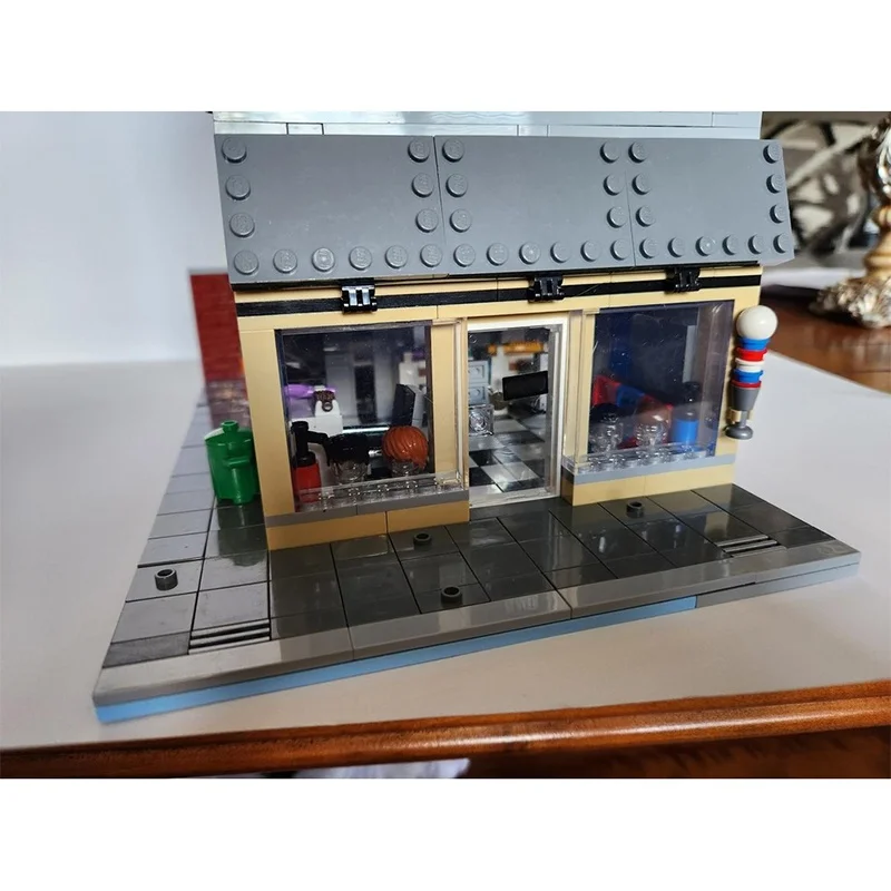 3252 قطعة MOC رائع S H I E L D سر نيويورك HQ نموذج هدايا عيد الميلاد ألعاب بناء كتل تجميع لتقوم بها بنفسك الطوب الإبداعي للأطفال #2