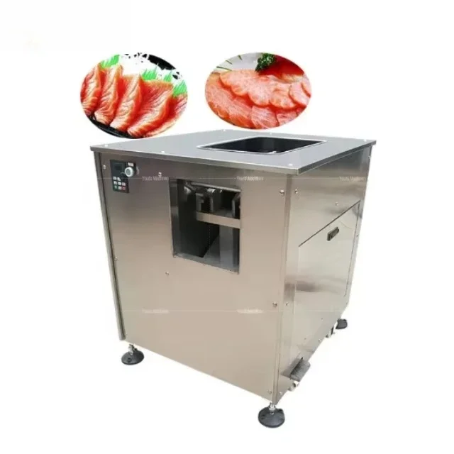 High Quality Fish Fillet Machine Meat Slicer Inclined Slicer Electric Fish Slicer Tilapia Slicing Machine
