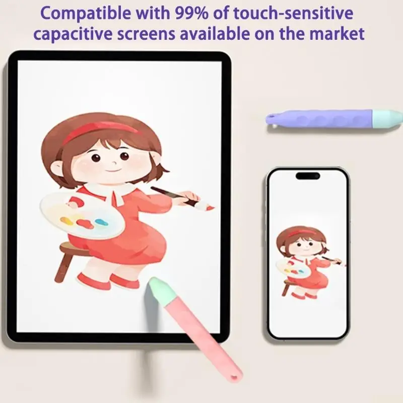 B03F Youth Tablet Styluses Accessory Having Stable Feature And Strong Construction 2pcs