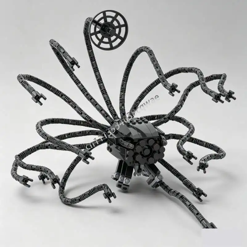 NEW 450Parts Matrix Sentinel MOC Building Blocks Model Custom DIY Assembly Creative Toy Collection Display Sci-Fi Popular Gifts