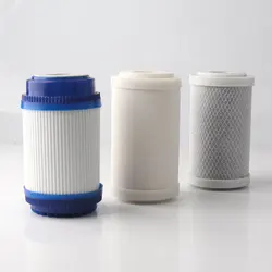 2Pcs 5Inch Filter Element Activated Carbon Granular Filter Reverse Osmosis WaterPurifier Replacement Filtration Accessories Tool