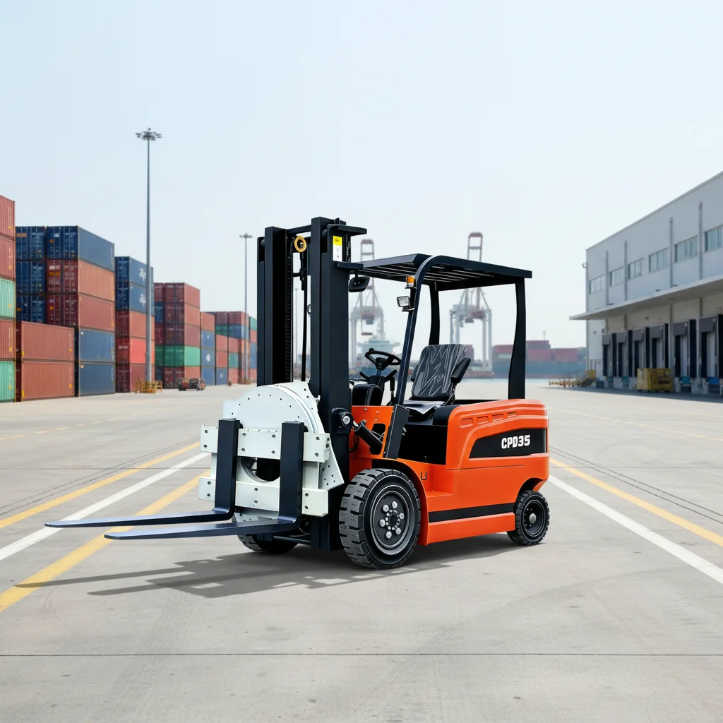 1.5T 4.5m 3-Stage Mast 4 Wheel Electric Forklift Hydraulic Lift for Industrial Factory Logistics Stacking Lift Truck Pro