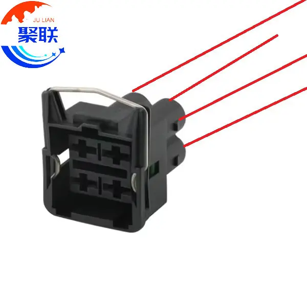 1Set 4Pin 357941165 AC Assembly Car Large Current Wire Harness Sockets Auto High Power Male Female Docking Connector 357 941 165