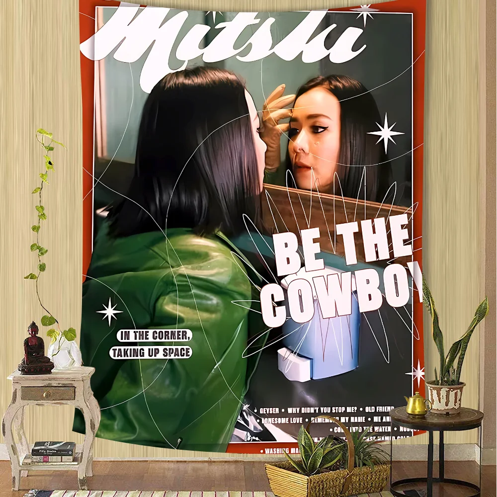 Cantor mitski fotografia pano de fundo para meninas chá de bebê festa de aniversário decoração mesa de fadas crianças sobremesa banner fornecimento