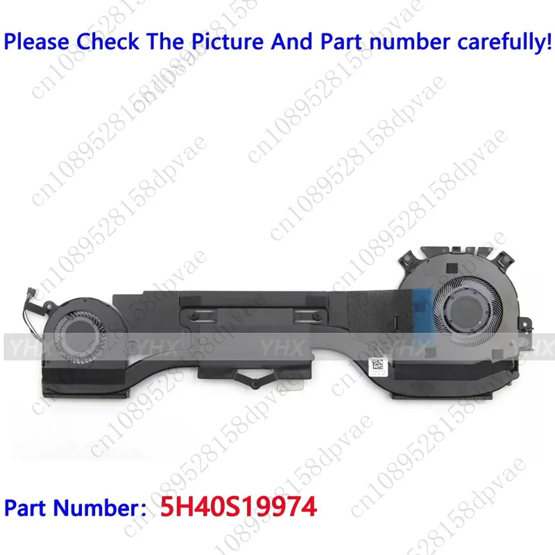 

GYX New For LENOVO Yoga C940-14IIL 81Q9 COOLING FAN HEATSINK 5H40S19974