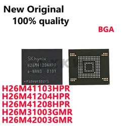 1/PCS New H26M41103HPR H26M42003GMR H26M41204HPR H26M41208HPR H26M31003GMR BGA Font cell phone storage chip In Stock