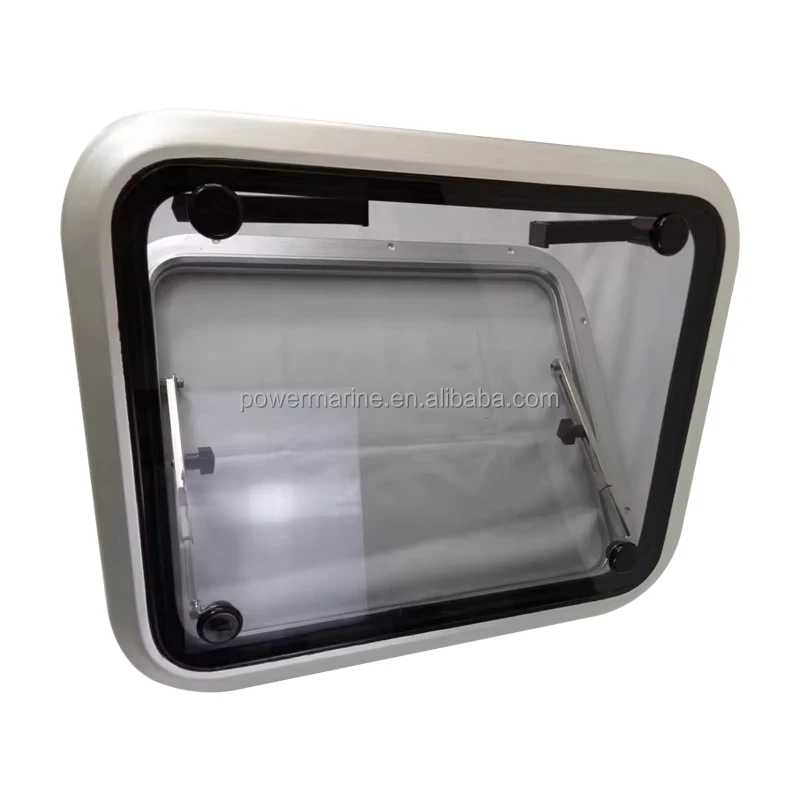 Aluminum Skylight Porthole Escape Window Aluminum Alloy Marine Roof Ship Hatch Rectangular Porthole Accessories