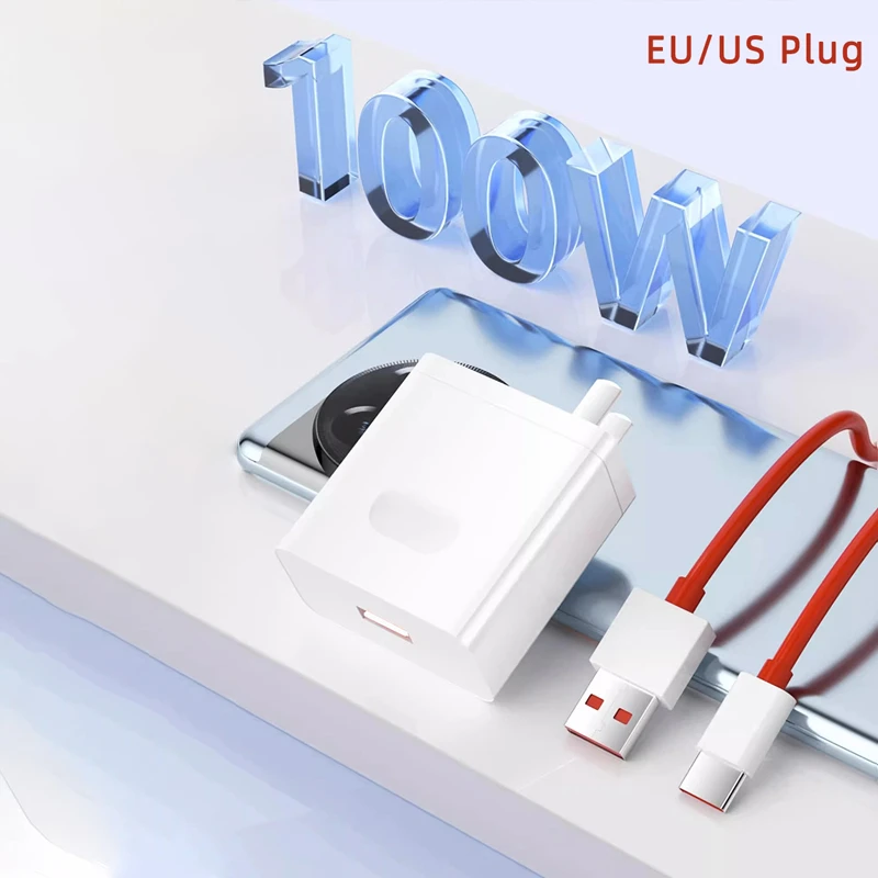 100 واط supervoc شاحن سريع USB ل Oneplus 13 12 11 10 برو 13r 12r Nord CE 2 3 4 Lite Ace 5 برو USB نوع C كابل الشحن السريع