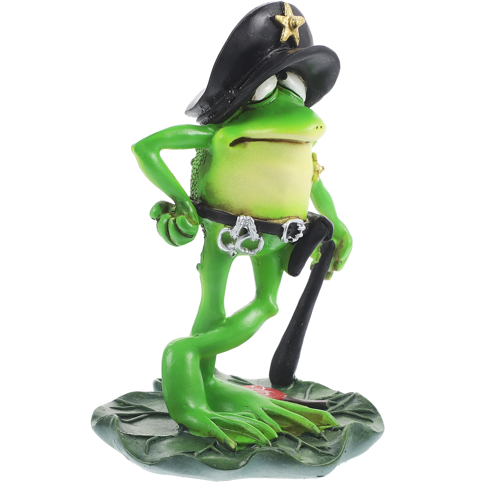 

Frog Shaped Statue Resin Ornament Light Green Indoor Decor Collectors Gift Givers Home Countertop Mantelpieces