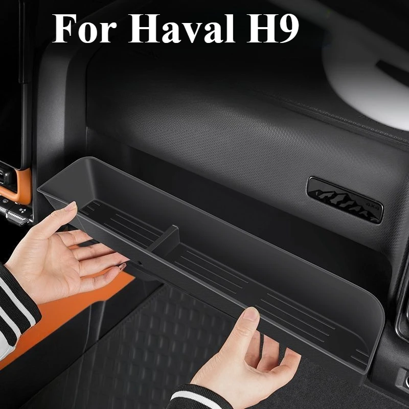 For Great Wall Haval H9 MKII 2025 2026 Dashboard Rear Storage Box Silicone Instrument Panel Sunshade Interior Accessories