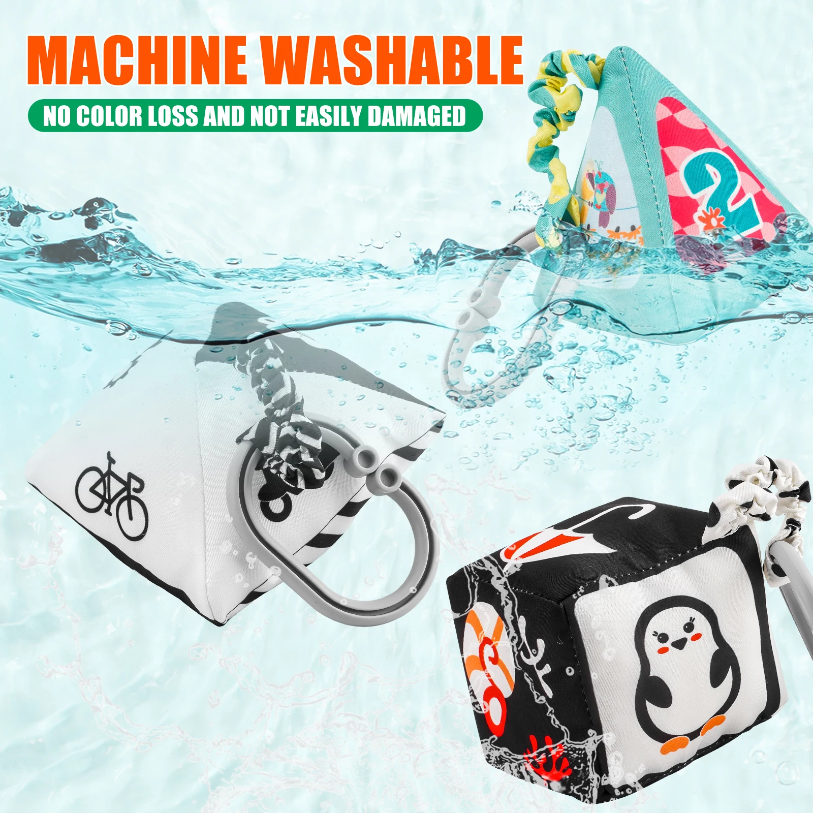 柔らかく揺れる、カサカサと音がする、感覚学習用のおもちゃ。 ベビーカー、チャイルドシート、ベビーベッド、旅行に適しています。 ぬいぐるみ