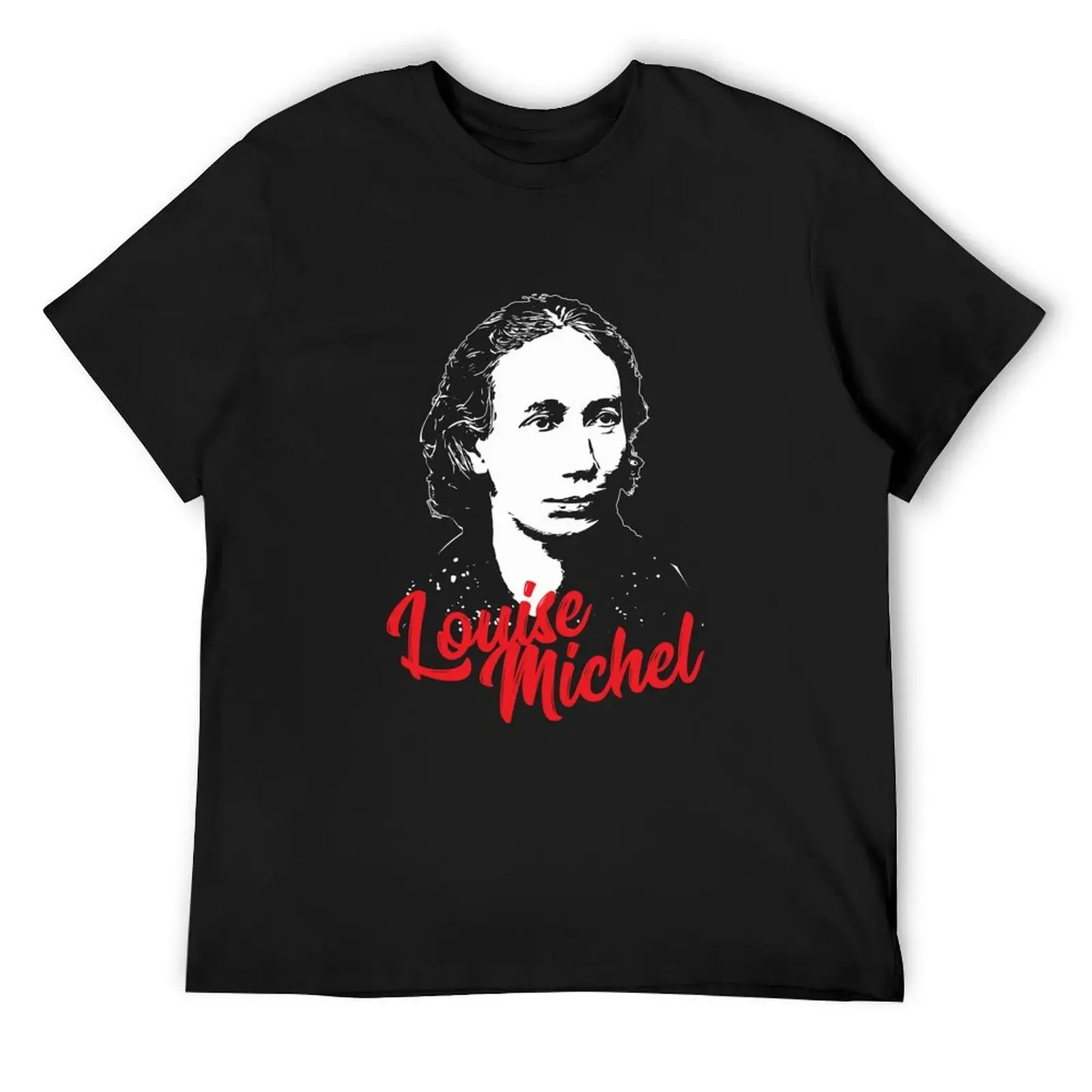 Louise Michel T-Shirt anime figures oversized Short sleeve tee mens big and tall t shirts