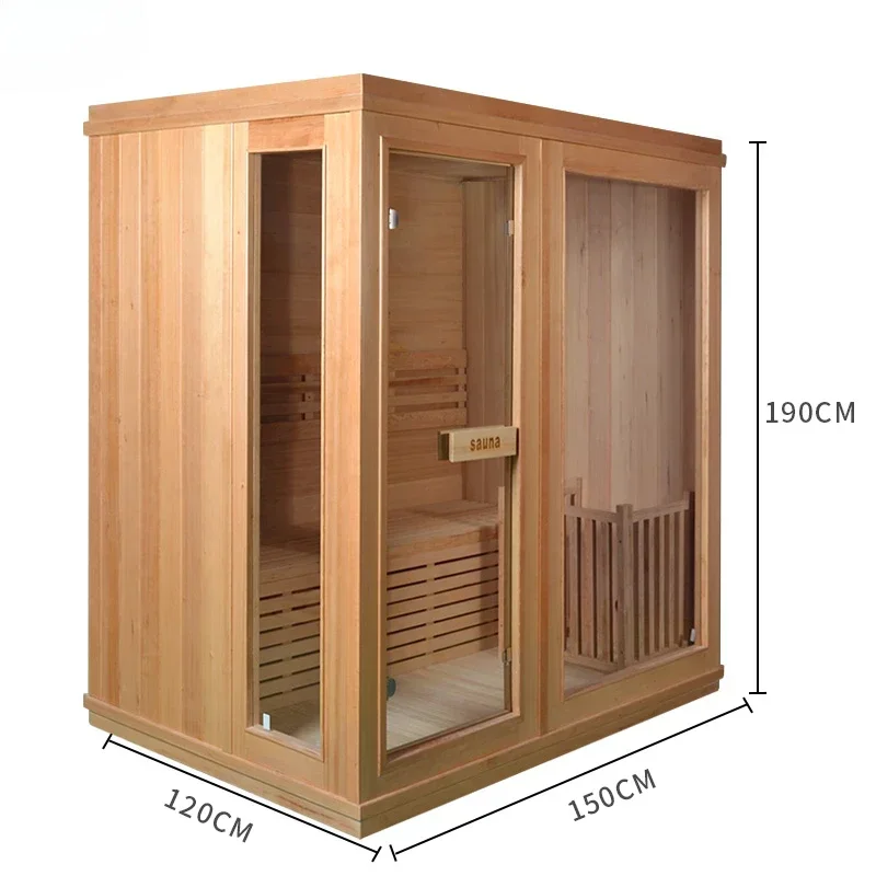 Sala de sauna, sala de vapor para el hogar, salón de belleza, estufa de sauna de piedra volcánica comercial, caja de baño de vapor húmedo, se puede personalizar.