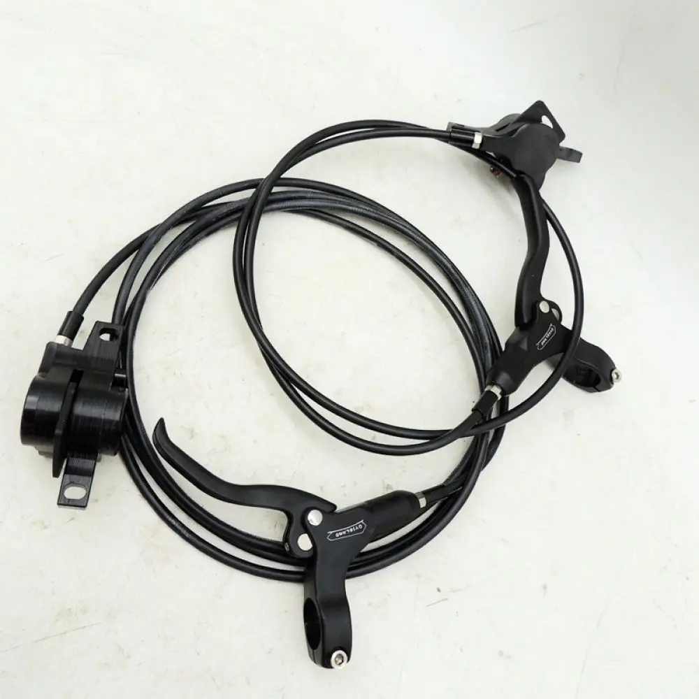 High Quality Hydraulic Brake For Mountain Bike Ebike CNC Aluminum Alloy Disc Brake Kit Sensitive Operation