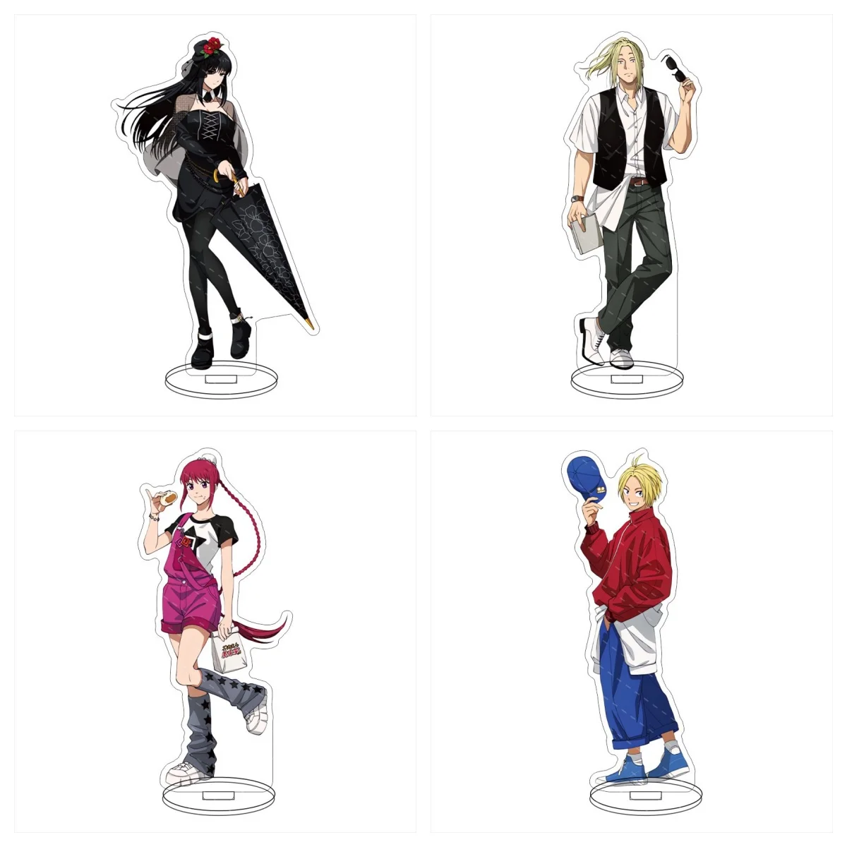

HOT Anime Sakamoto Days Acrylic Stand Model Plate Decoration Desk Figure Display Tableware Ornaments CampusFriends Fans Gifts