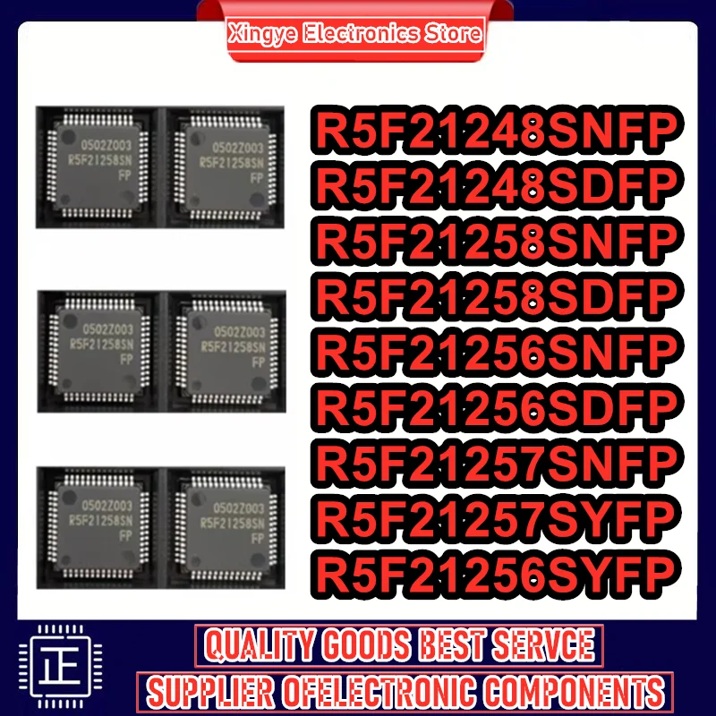 New IC Chip R5F21248SNFP R5F21248SDFP R5F21258SNFP R5F21258SDFP R5F21256SNFP R5F21256SDFP R5F21257SNFP R5F21257SYFP R5F21256SYFP